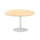 Dynamic Italia 1200mm Poseur Round Table Maple Top 725mm High Leg ITL0163 DD